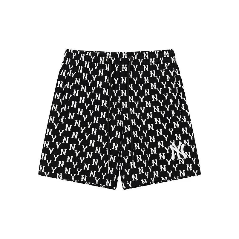 New York Yankees Shorts Elastic-Waist Logo — 11