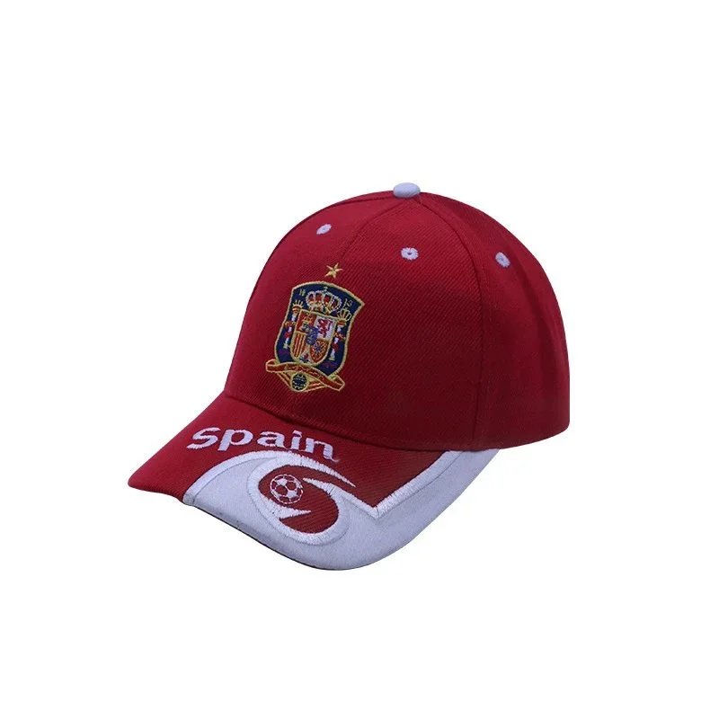 Design Germany National Team Embroidered Baseball Cap Black / White Baseball Cap - 10