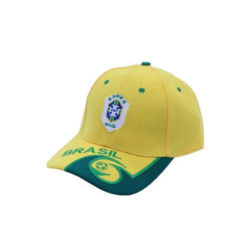 Design Germany National Team Embroidered Baseball Cap Black / White Baseball Cap - 9