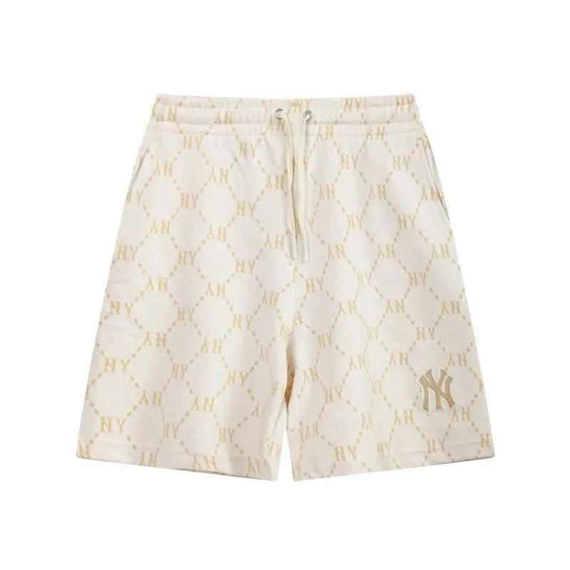 New York Yankees Shorts Elastic-Waist Logo — 17