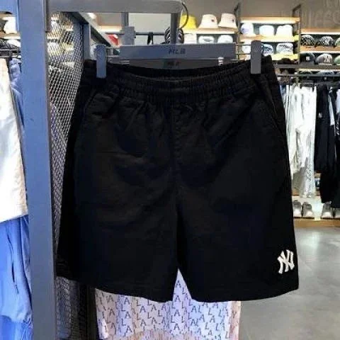 New York Yankees Shorts Elastic-Waist Logo product detail image 6