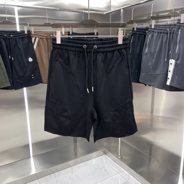 Burberry Check Patch Shorts Gray - 7