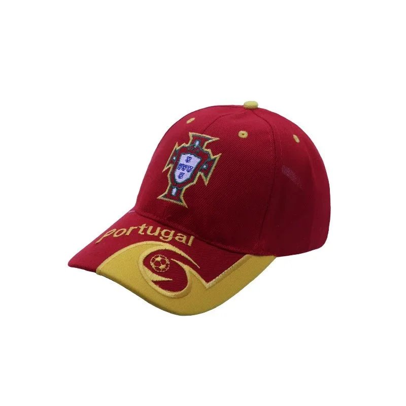 Design Germany National Team Embroidered Baseball Cap Black / White Baseball Cap - 6
