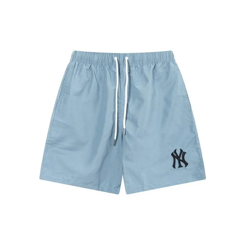 MLB New York Yankees Logo Shorts Beige Shorts - 12