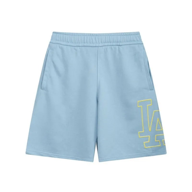 New York Yankees Shorts Elastic-Waist Logo — 06