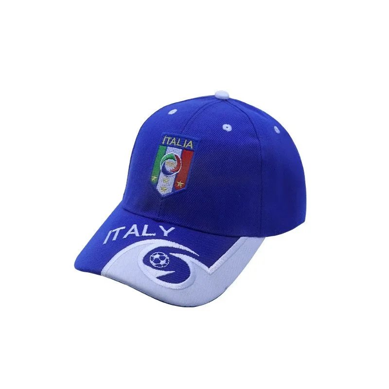 Design Germany National Team Embroidered Baseball Cap Black / White Baseball Cap - 5