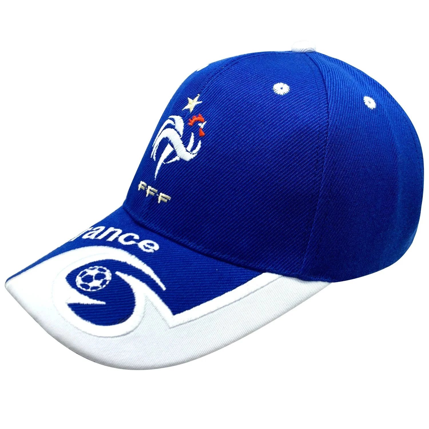 Design Germany National Team Embroidered Baseball Cap Black / White Baseball Cap - 8