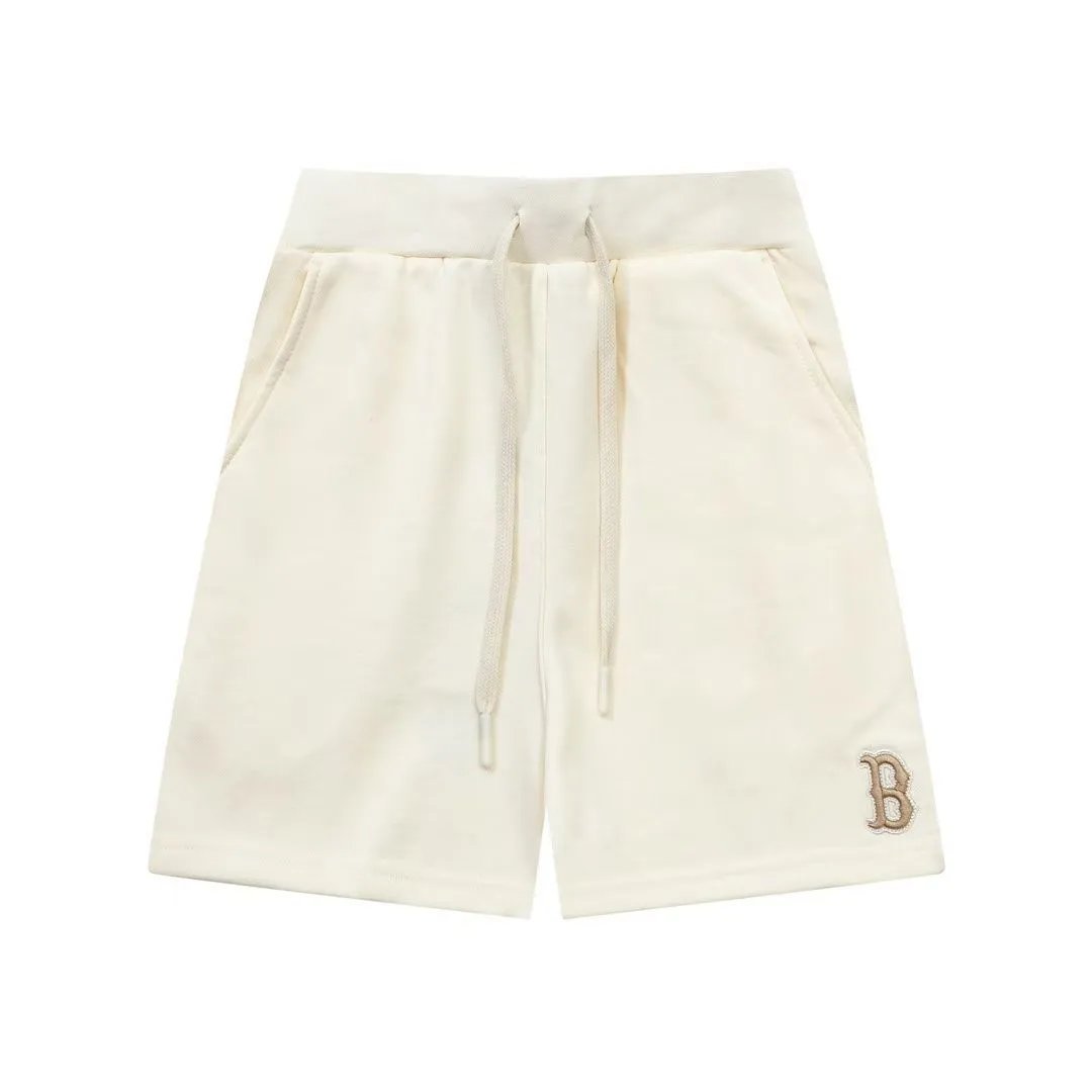 MLB New York Yankees Logo Shorts Beige Shorts - 15