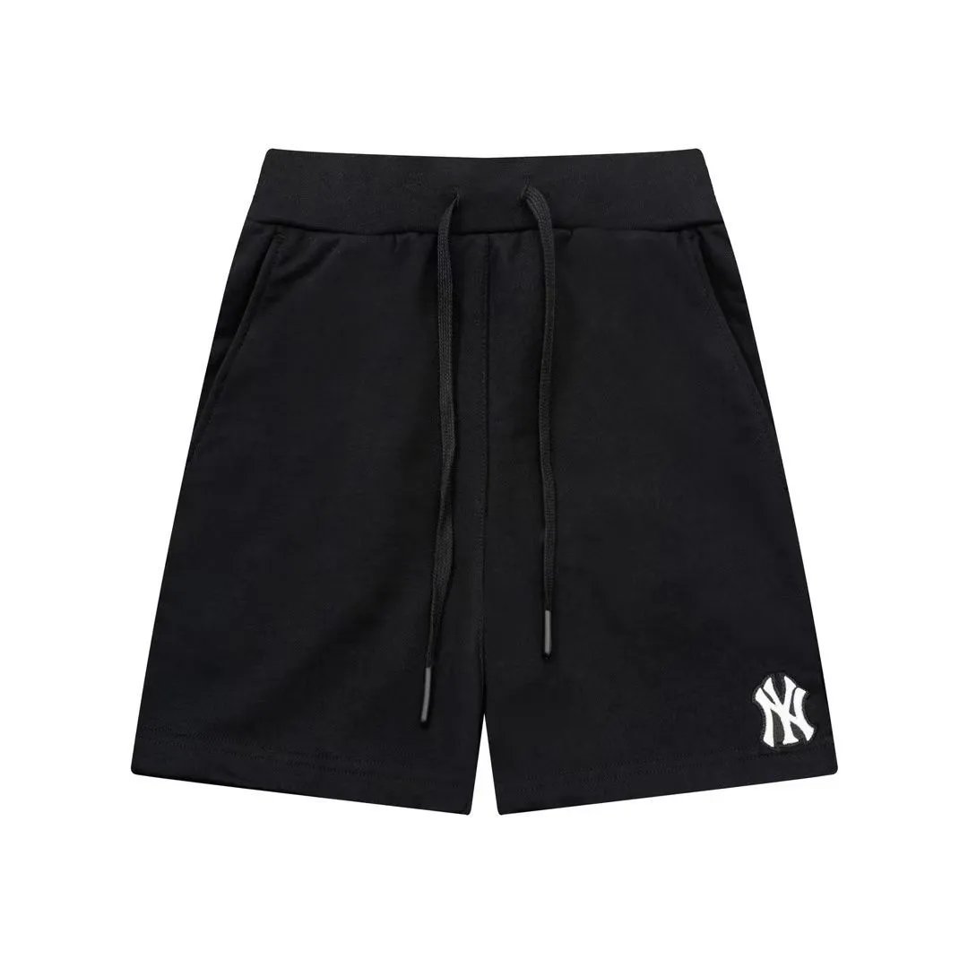 MLB New York Yankees Logo Shorts Beige Shorts - 14