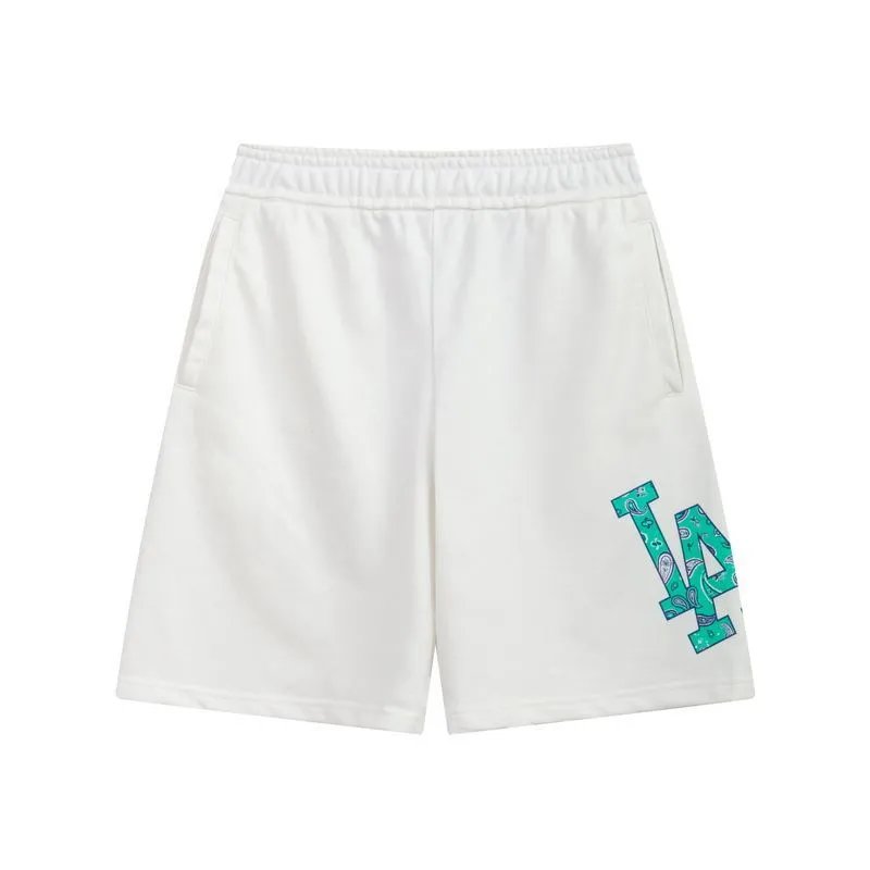New York Yankees Shorts Elastic-Waist Logo — 02