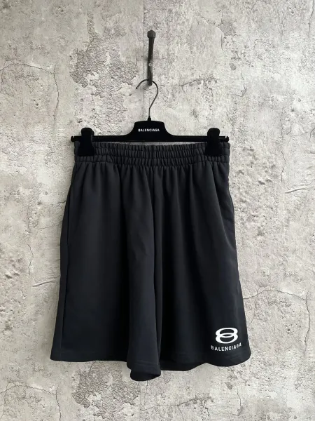 Burberry Check Patch Shorts Gray - 12