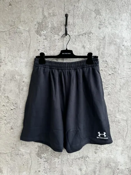 Burberry Check Patch Shorts Gray - 11