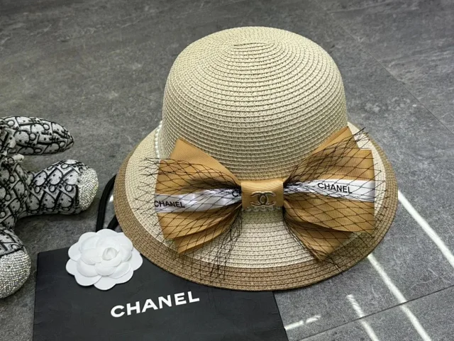 Chanel Hats Straw Sun and Embellished Visors product detail image 3