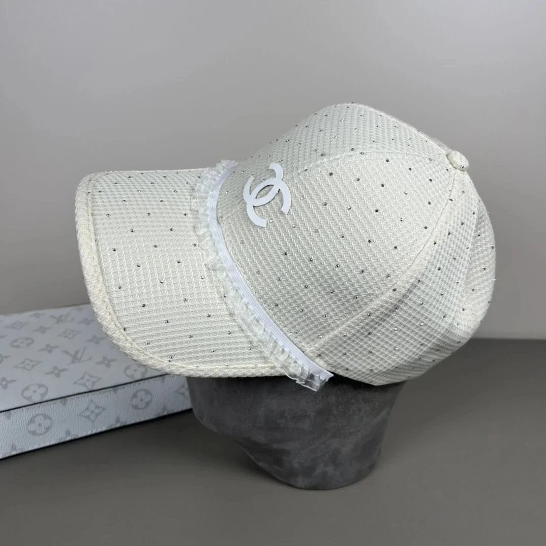 Chanel Hats Straw Sun and Embellished Visors — 36