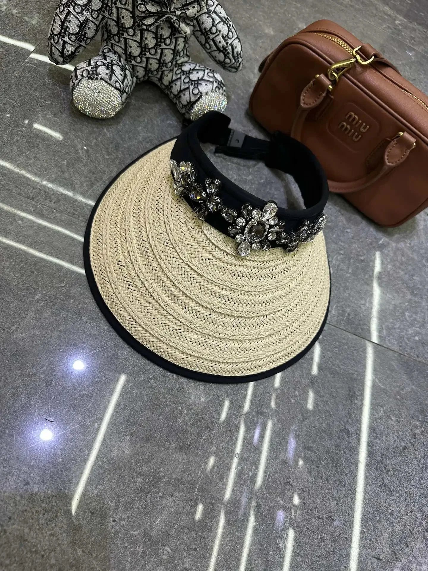 Chanel Hats Straw Sun and Embellished Visors image 7