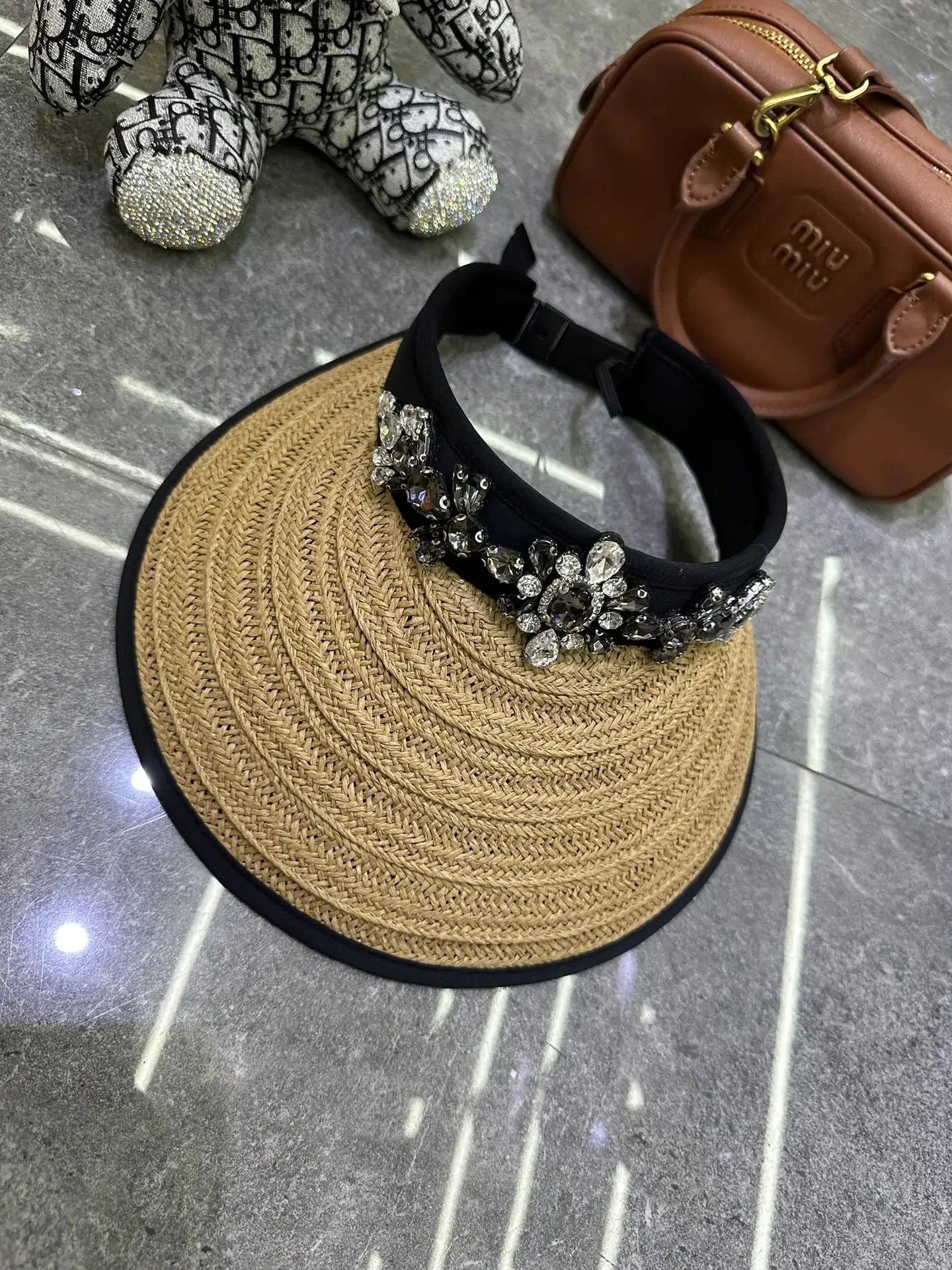 Chanel Hats Straw Sun and Embellished Visors image 6