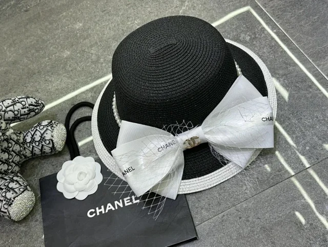 Chanel Hats Straw Sun and Embellished Visors product detail image 4
