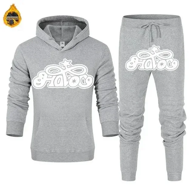 Unbranded Tracksuits Hooded sweatshirt and jogger set with graphic logo print product detail image 9