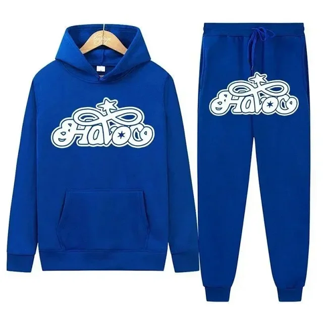 Unbranded Tracksuits Hooded sweatshirt and jogger set with graphic logo print product detail image 7