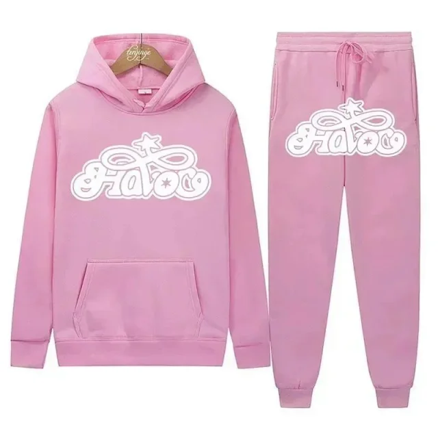 Unbranded Tracksuits Hooded sweatshirt and jogger set with graphic logo print product detail image 12