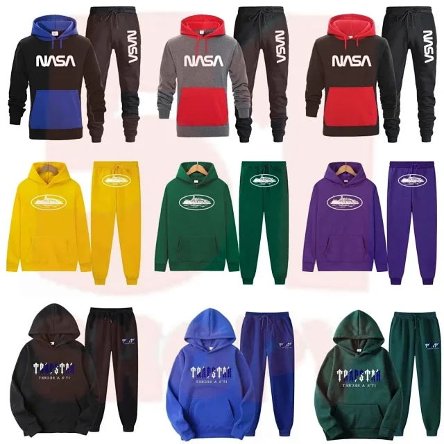NASA Tracksuits Logo Hoodie and Jogger Set product detail image 1
