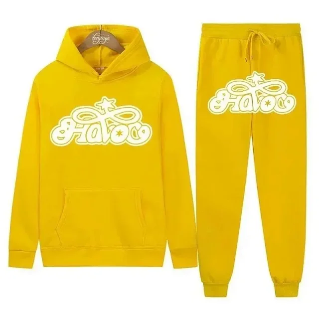Unbranded Tracksuits Hooded sweatshirt and jogger set with graphic logo print product detail image 2