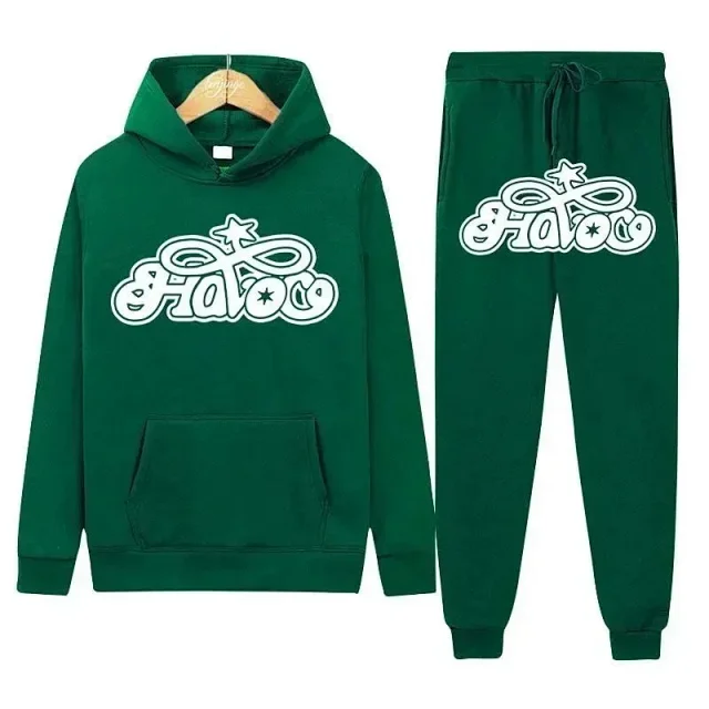 Unbranded Tracksuits Hooded sweatshirt and jogger set with graphic logo print product detail image 15
