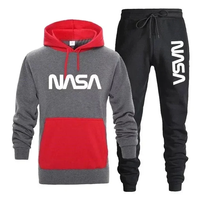 NASA Tracksuits Logo Hoodie and Jogger Set product detail image 4