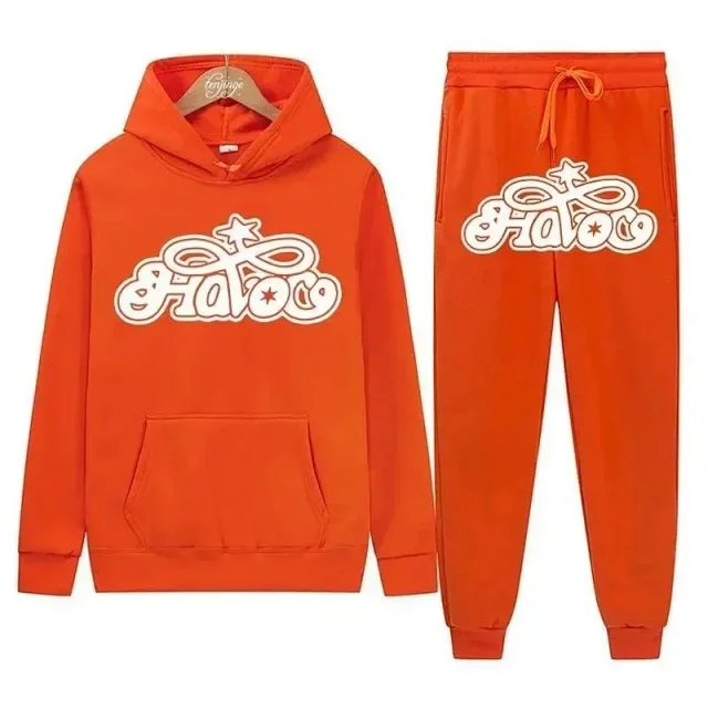 Unbranded Tracksuits Hooded sweatshirt and jogger set with graphic logo print product detail image 11