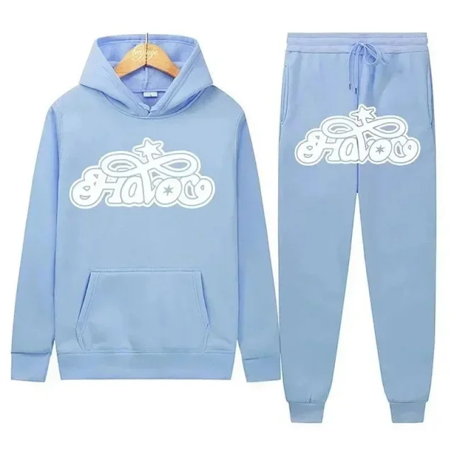 Unbranded Tracksuits Hooded sweatshirt and jogger set with graphic logo print product detail image 14