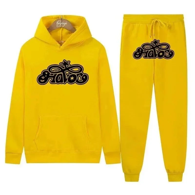 Unbranded Tracksuits Hooded sweatshirt and jogger set with graphic logo print — 31