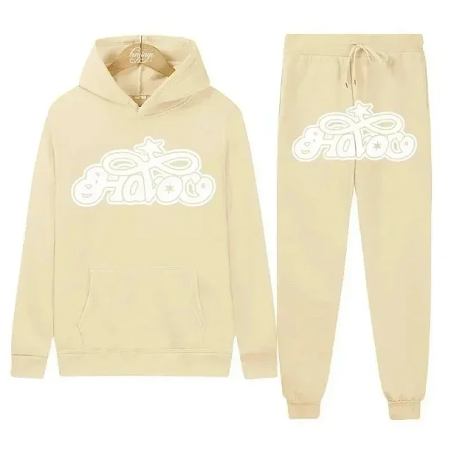 Unbranded Tracksuits Hooded sweatshirt and jogger set with graphic logo print product detail image 5