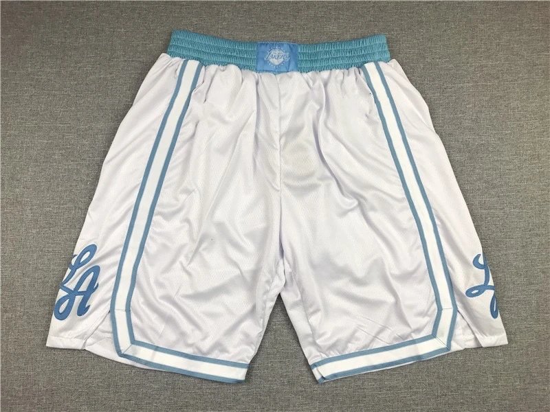 Los Angeles Lakers Shorts Mesh basketball with graphics — 27