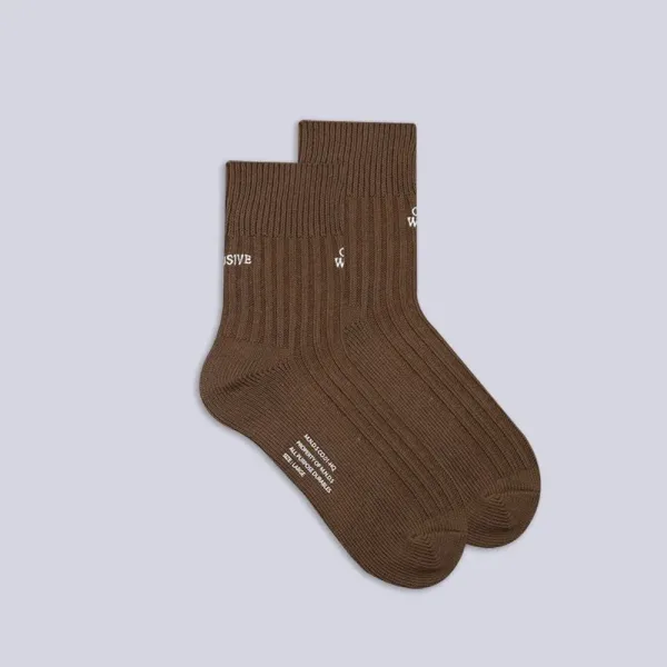 Design Bow-Embroidered Ankle Socks in Black, Gray, and White Socks - 6