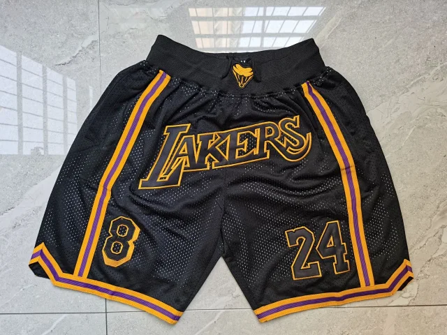 Los Angeles Lakers Shorts Mesh Basketball product detail image 8