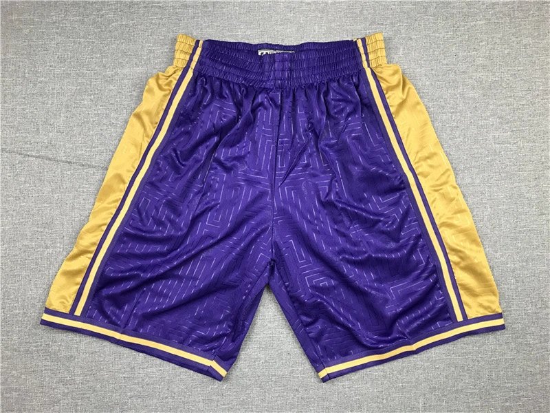 A Bathing Ape x NBA Basketball Shorts Orange Purple Camo Shorts - 16