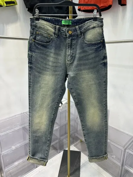 Louis Vuitton Distressed Washed Denim Jeans - 1