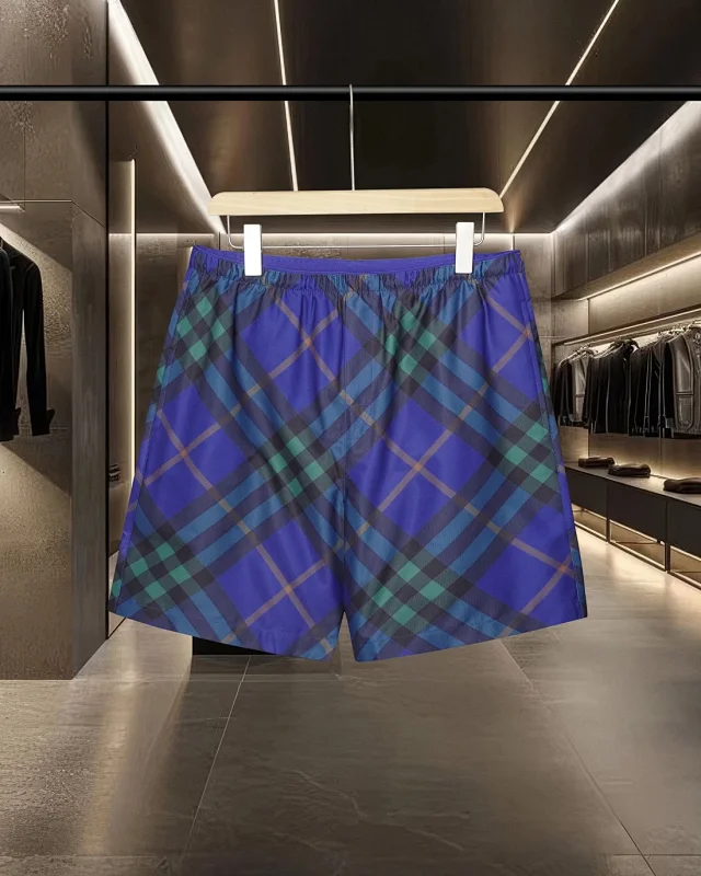 Burberry Shorts Elastic-Waist Check product detail image 11
