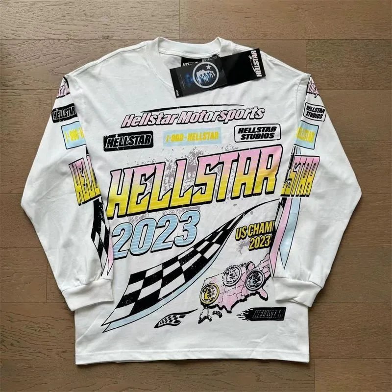 Hellstar X Logo Washed Black Hoodie - 4