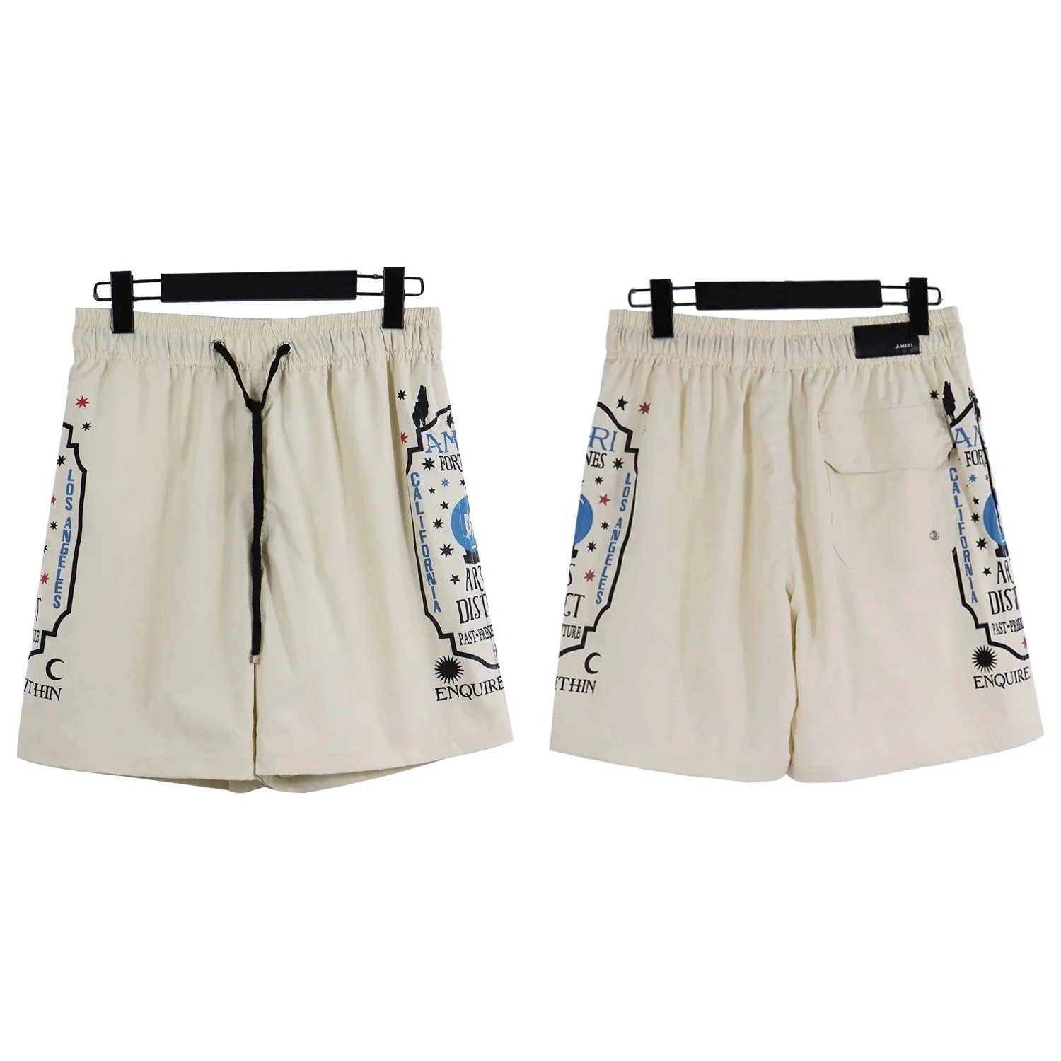 Design Bandana Print Performance Shorts Black - 11