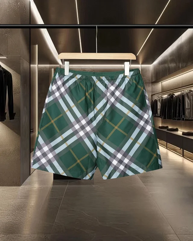Burberry Shorts Elastic-Waist Check product detail image 12