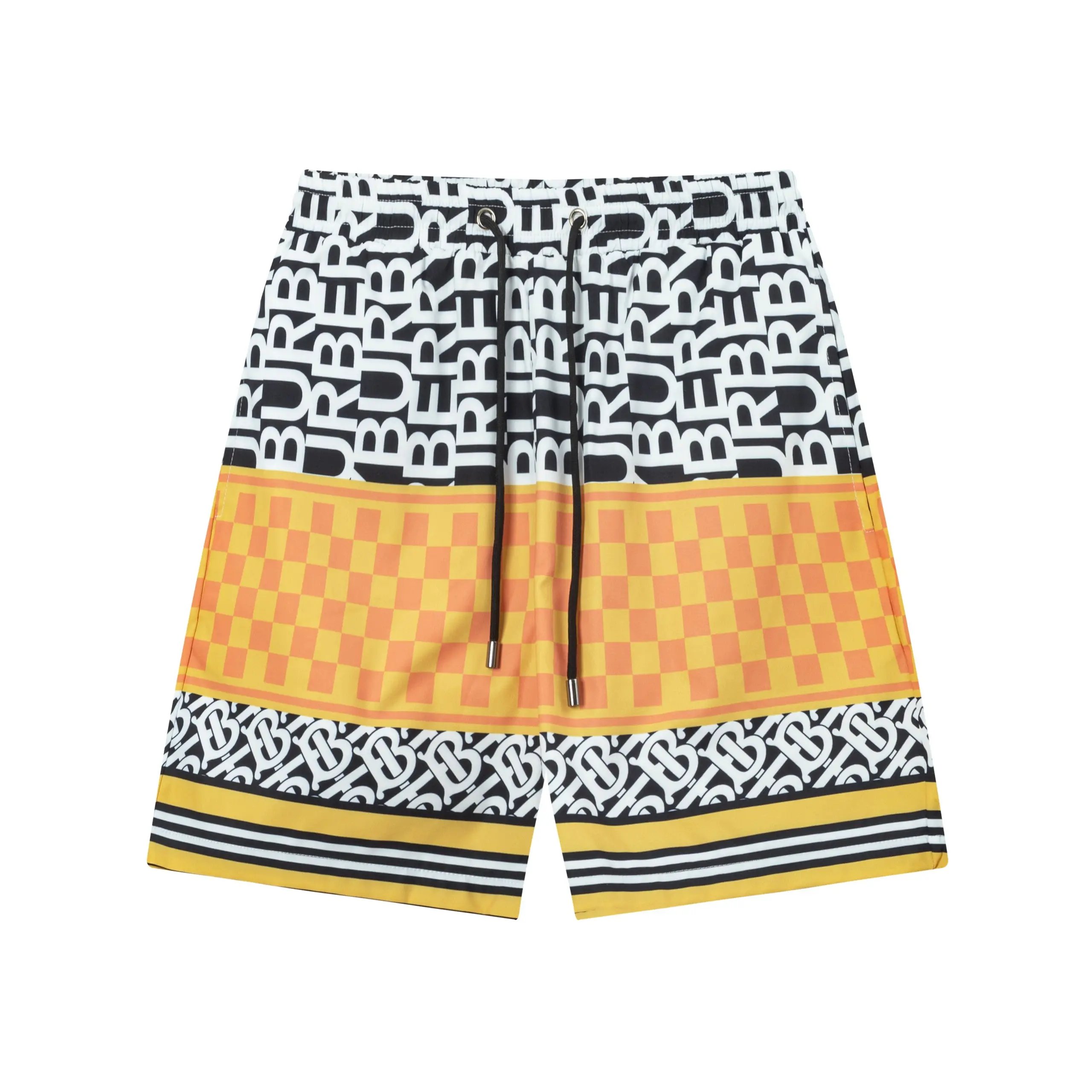 Burberry Monogram Print Swim Shorts Black - 11