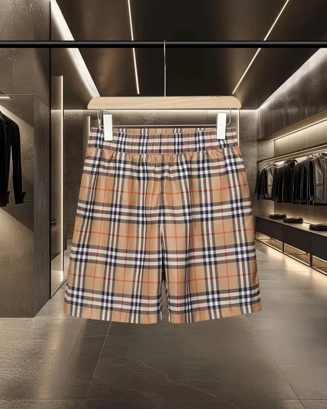 Burberry Shorts Elastic-Waist Check product detail image 10