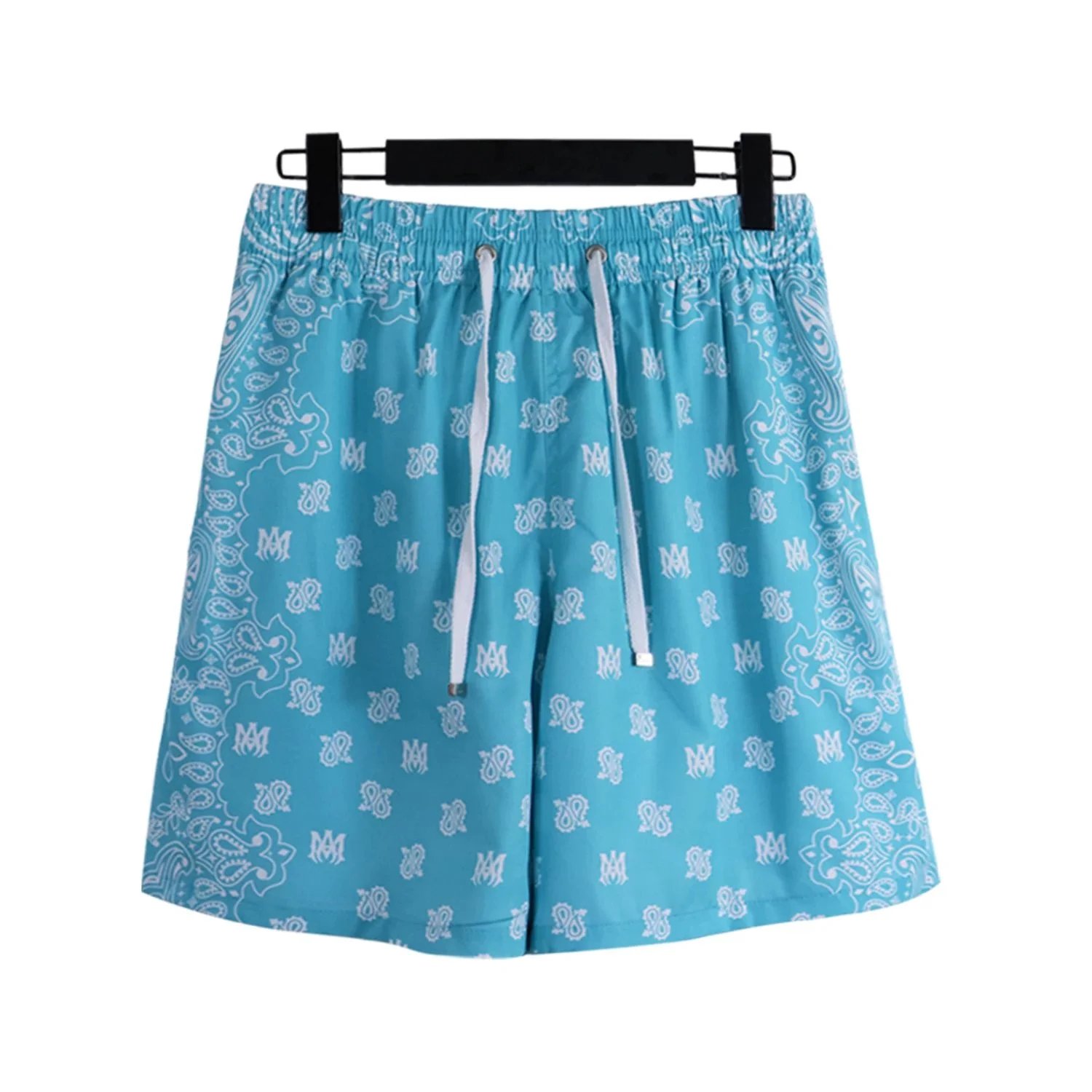 Design Bandana Print Performance Shorts Black - 13