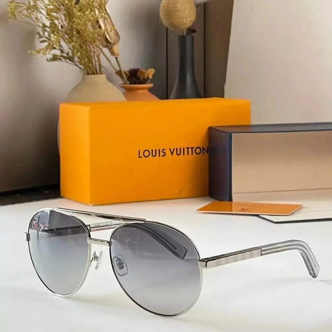 Prada Aviator Sunglasses Black Gradient Lens - 10