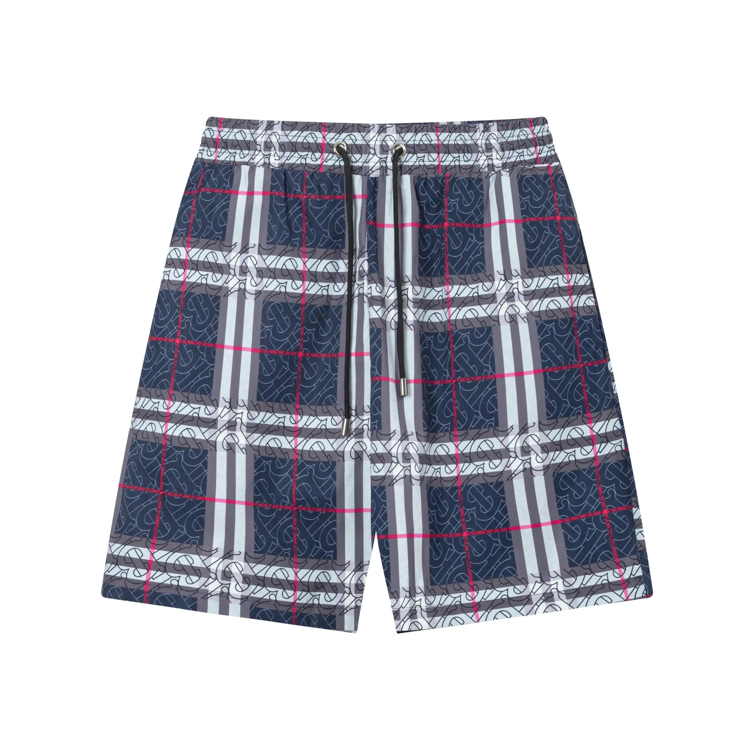Burberry Monogram Print Swim Shorts Black - 10
