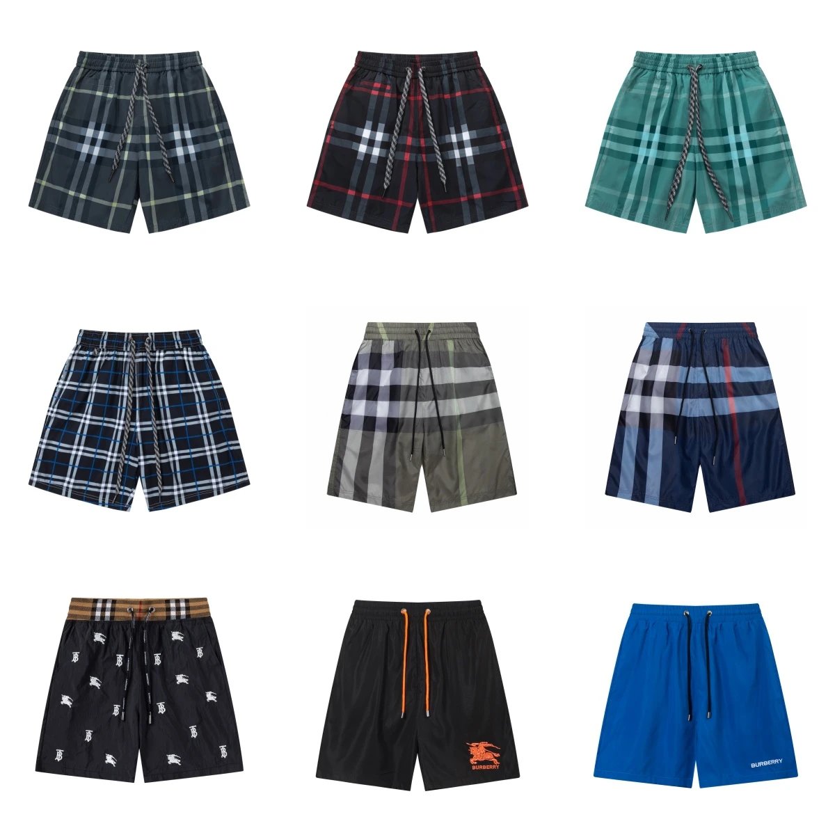 Burberry Monogram Print Swim Shorts Black - 3