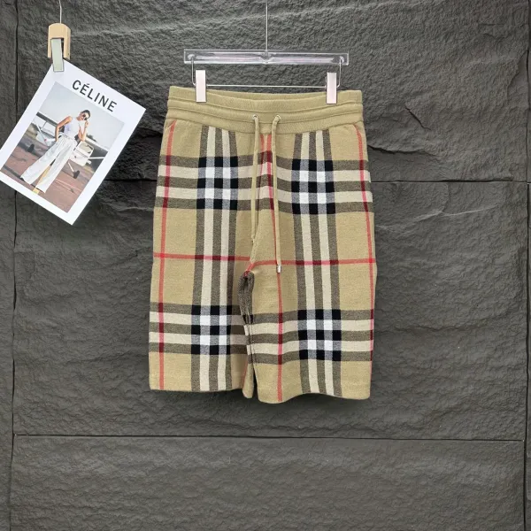Burberry Equestrian Knight Logo Shorts White - 13