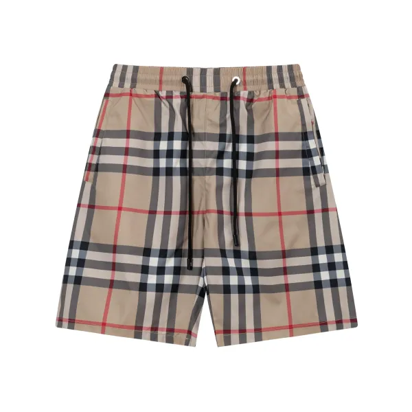 Burberry Classic Check Swim Shorts White / Navy - 9