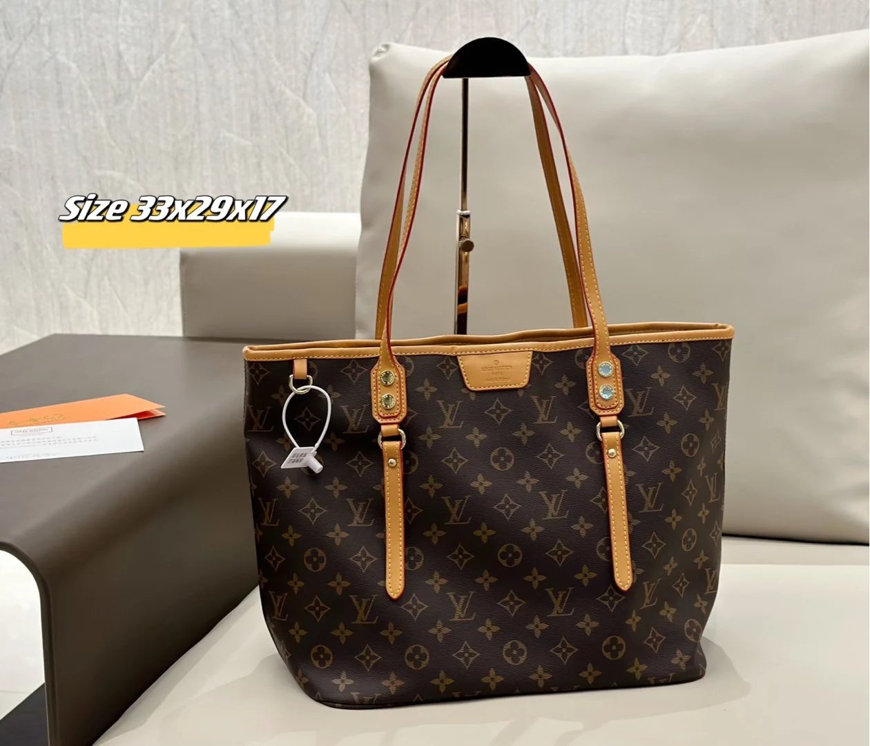 Louis Vuitton Shoulder Bags Monogram bag with matching pouch — 38